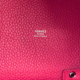 エルメス HERMES ピコタンロック PM D刻印 ローズエクストリーム シルバー金具 トリヨン レディース ハンドバッグ