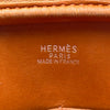 エルメス HERMES プリュム28 □I刻印 ホワイト/オレンジ シルバー金具 エプソン レディース ハンドバッグ