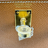 エルメス HERMES ミニケリー2 K刻印 ゴールド ゴールド金具 エプソン レディース ショルダーバッグ