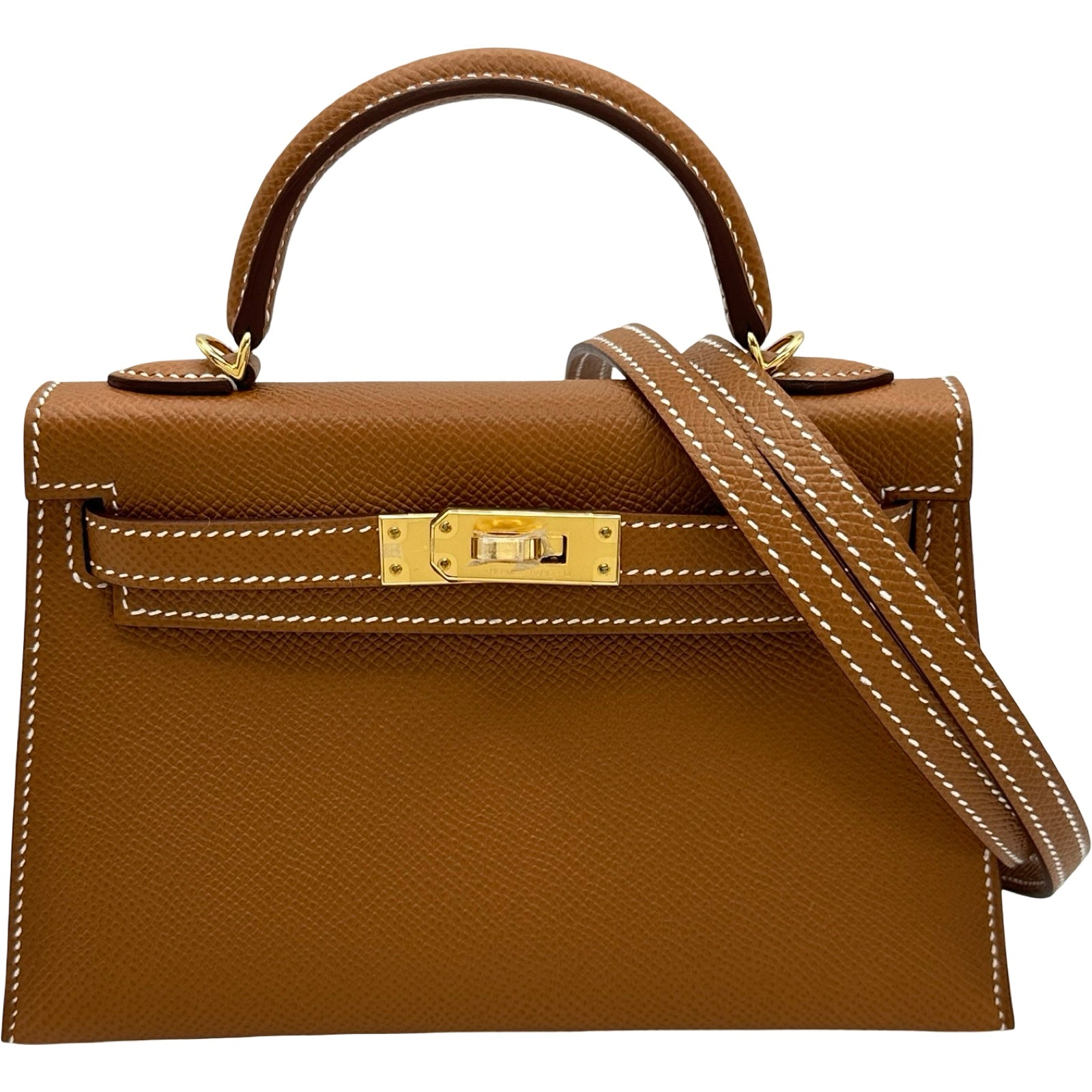 エルメス HERMES ミニケリー2 K刻印 ゴールド ゴールド金具 エプソン