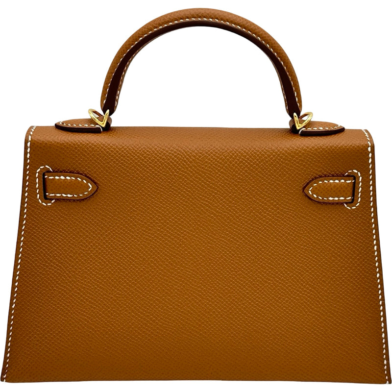 エルメス HERMES ミニケリー2 K刻印 ゴールド ゴールド金具 エプソン