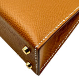 エルメス HERMES ミニケリー2 K刻印 ゴールド ゴールド金具 エプソン レディース ショルダーバッグ