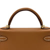 エルメス HERMES ミニケリー2 K刻 ゴールド ゴールド金具 エプソン レディース ショルダーバッグ