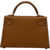 エルメス HERMES ミニケリー2 K刻 ゴールド ゴールド金具 エプソン レディース ショルダーバッグ