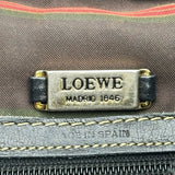 ロエベ LOEWE ベラスケスツイストバンド ブラック レザー レディース ハンドバッグ