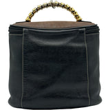 ロエベ LOEWE ベラスケスツイストバンド ブラック レザー レディース ハンドバッグ