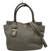 プラダ PRADA 2WAYハンド グレー レザー レディース ハンドバッグ