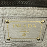 プラダ PRADA 2WAYハンド グレー レザー レディース ハンドバッグ