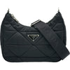 プラダ PRADA リナイロンショルダー 1BC151 ブラック ナイロン レディース ショルダーバッグ