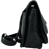 サンローラン SAINT LAURENT ニキチェーンショルダー 548943 ブラック クロコ型押し レディース ショルダーバッグ