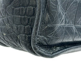 サンローラン SAINT LAURENT ニキチェーンショルダー 548943 ブラック クロコ型押し レディース ショルダーバッグ