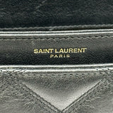 サンローラン SAINT LAURENT ベッキーチェーンショルダー 579607 ブラック レザー レディース ショルダーバッグ
