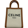 セリーヌ CELINE ミニバーティカルカバ 193302 ブラウン キャンバス レディース ショルダーバッグ