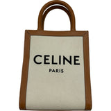 セリーヌ CELINE ミニバーティカルカバ 193302 ブラウン キャンバス レディース ショルダーバッグ