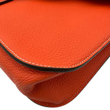 エルメス HERMES アルザン31 A刻 オレンジポピー シルバー金具 トリヨン レディース ショルダーバッグ