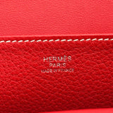 エルメス HERMES アルザン31 C刻 ルージュカザック シルバー金具 トリヨン レディース ショルダーバッグ