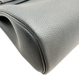 エルメス HERMES ケリーアッカドPM K刻印 ブラック ブラック金具 トゴ メンズ ボディバッグ