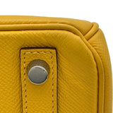 エルメス HERMES バーキン30 □M刻 ソレイユ シルバー金具 エプソン レディース ハンドバッグ