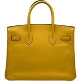 エルメス HERMES バーキン30 □M刻 ソレイユ シルバー金具 エプソン レディース ハンドバッグ