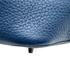 エルメス HERMES ピコタンロックPM エクラ D刻印 ブルーアガット/アネモネ シルバー金具 トリヨン レディース ハンドバッグ