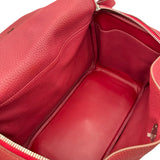 エルメス HERMES リンディ30 □R刻印 ルビー シルバー金具 トリヨン レディース ショルダーバッグ