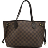 ルイ・ヴィトン LOUIS VUITTON ネヴァーフルPM N51109 ブラウン ダミエキャンバス レディース トートバッグ