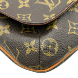 ルイ・ヴィトン LOUIS VUITTON ミュゼット・サルサ ショート M51258 ブラウン モノグラム レディース ショルダーバッグ