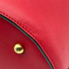 J&M DAVIDSON ワンショルダーバッグ レッド レザー レディース ハンドバッグ