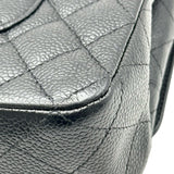 シャネル CHANEL マトラッセ 25 A01112 14番台 ブラック ゴールド金具 キャビアスキン レディース ショルダーバッグ