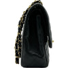 シャネル CHANEL マトラッセ 25 A01112 14番台 ブラック ゴールド金具 キャビアスキン レディース ショルダーバッグ