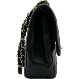 シャネル CHANEL マトラッセ 25 A01112 14番台 ブラック ゴールド金具 キャビアスキン レディース ショルダーバッグ