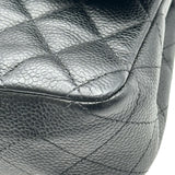シャネル CHANEL マトラッセ 25 A01112 14番台 ブラック ゴールド金具 キャビアスキン レディース ショルダーバッグ