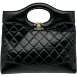 シャネル CHANEL CHANEL31 ミニショッピングバッグ AS4133 ブラック ゴールド金具 ラムスキン レディース ショルダーバッグ