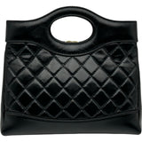 シャネル CHANEL CHANEL31 ミニショッピングバッグ AS4133 ブラック ゴールド金具 ラムスキン レディース ショルダーバッグ