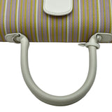 デルヴォー DELVAUX ブリヨンMM ホワイト/マルチカラー レザー レディース ハンドバッグ