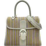 デルヴォー DELVAUX ブリヨンMM ホワイト/マルチカラー レザー レディース ハンドバッグ