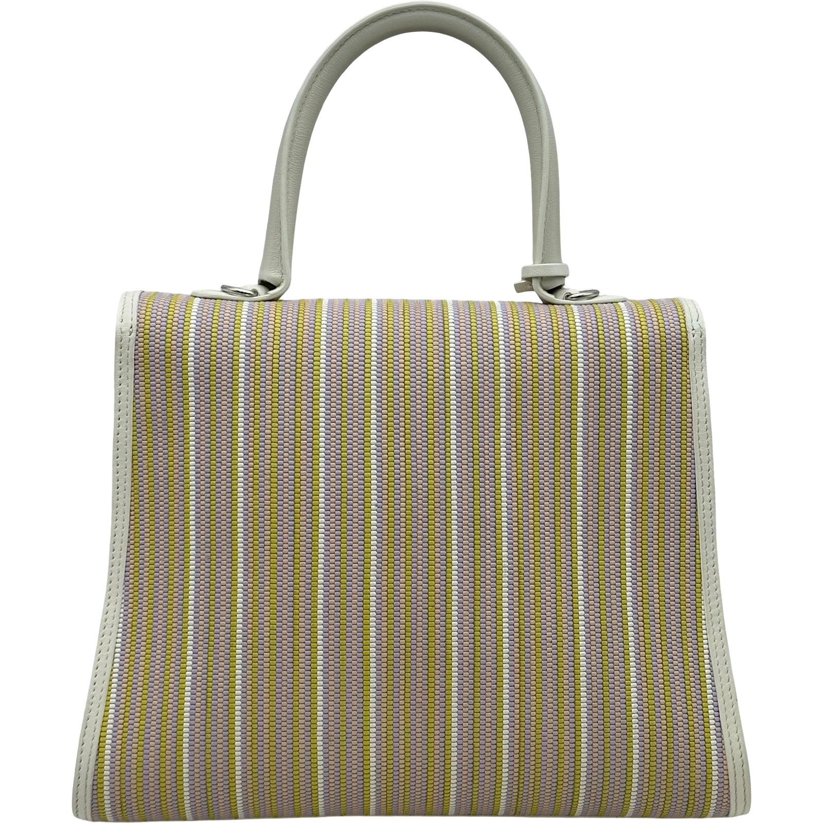 デルヴォー DELVAUX ブリヨンMM ホワイト/マルチカラー レザー