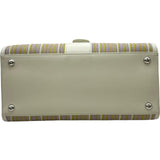 デルヴォー DELVAUX ブリヨンMM ホワイト/マルチカラー レザー レディース ハンドバッグ