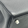 エルメス HERMES ケリー25 内縫い B刻 ブラック シルバー金具 トゴ レディース ショルダーバッグ