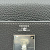 エルメス HERMES ケリー28 内縫い K刻印 エベンヌ シルバー金具 トリヨン レディース ショルダーバッグ