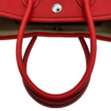 エルメス HERMES ネオガーデンパーティ23 K刻 ルージュラデュー シルバー金具 ネゴンダ レディース ハンドバッグ