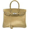 エルメス HERMES バーキン30 □D刻印 プシエール シルバー金具 ポロサスセリエ レディース ハンドバッグ