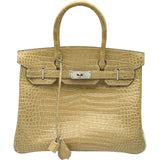 エルメス HERMES バーキン30 □D刻印 プシエール シルバー金具 ポロサスセリエ レディース ハンドバッグ