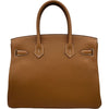 エルメス HERMES バーキン30 W刻印 ゴールド シルバー金具 トゴ レディース ハンドバッグ