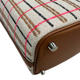 エルメス HERMES ピコタンロックPM クーベルチュール W刻印 ゴールド/ベージュ シルバー金具 トワル レディース ハンドバッグ