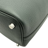 エルメス HERMES ピコタンロックPM エクラ K刻 アルドワーズ/グリプラチナ シルバー金具 トリヨン/スイフト レディース ハンドバッグ