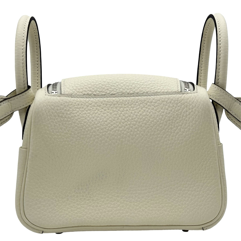 エルメス HERMES リンディミニ K刻 ゴールド シルバー金具 トリヨン レディース ショルダーバッグ エルメス HERMES リンディ ミニ K刻 ナタ シルバー金具 トリヨン