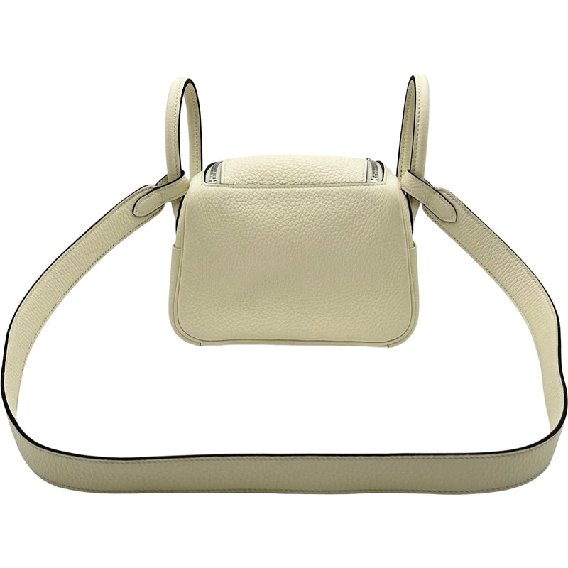 エルメス HERMES リンディミニ K刻 ナタ シルバー金具 スイフト レディース ショルダーバッグ エルメス HERMES リンディ ミニ K刻 ナタ シルバー金具 トリヨン