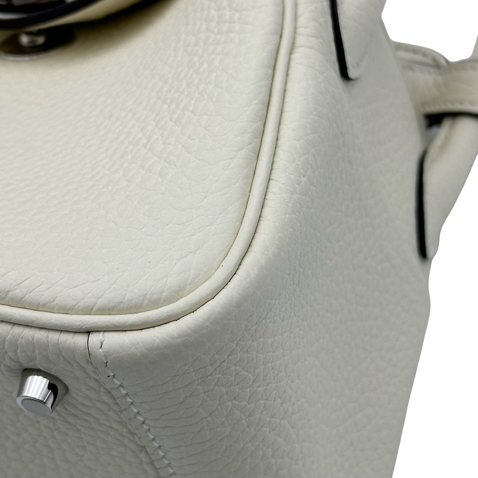 エルメス HERMES リンディミニ K刻 キャバン シルバー金具 トリヨン レディース ショルダーバッグ エルメス HERMES リンディ ミニ K刻 ナタ シルバー金具 トリヨン