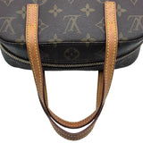 ルイ・ヴィトン LOUIS VUITTON スポンティーニ M47500 ブラウン モノグラムキャンバス レディース ハンドバッグ